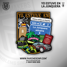 Cargar imagen en el visor de la galería, EMBLEMA "YO ESTUVE EN LA JONQUERA"