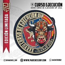 Cargar imagen en el visor de la galería, EMBLEMA CONMEMORATIVO CURSO XXXVII DE EJECUCIÓN PARA U.I.P.