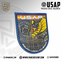Cargar imagen en el visor de la galería, EMBLEMA POLICIA LOCAL DE VALENCIA - U.S.A.P.