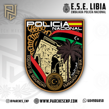 Cargar imagen en el visor de la galería, EMBLEMA EQUIPO DE SEGURIDAD EMBAJADA DE LIBIA