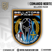 Cargar imagen en el visor de la galería, EMBLEMA BELLATORS PACEM COMANDO NORTE