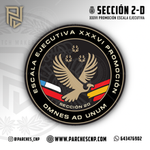 Cargar imagen en el visor de la galería, EMBLEMA CONMEMORATIVO DE LA SECCIÓN 2D DE LA PROMOCIÓN XXXVI DE ESCALA EJECUTIVA