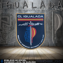 Cargar imagen en el visor de la galería, EMBLEMA DE BRAZO COMISARÍA LOCAL DE IGUALADA