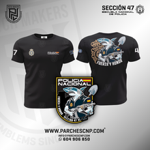 Cargar imagen en el visor de la galería, EMBLEMA CONMEMORATIVO SECCIÓN 47 P.N. E.B. PROMOCIÓN XL