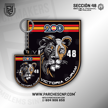 Cargar imagen en el visor de la galería, EMBLEMA CONMEMORATIVO SECCIÓN 48 P.N. E.B. PROMOCIÓN XL