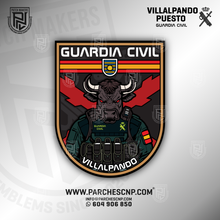 Cargar imagen en el visor de la galería, EMBLEMA GUARDIA CIVIL PUESTO DE VILLALPANDO (ZAMORA)