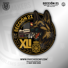 Cargar imagen en el visor de la galería, EMBLEMA SECCIÓN 21 PROMOCIÓN XLI - E.B. POLICÍA NACIONAL 2025-26