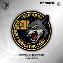 Cargar imagen en el visor de la galería, EMBLEMA SECCIÓN 38 PROMOCIÓN XLI - E.B. POLICÍA NACIONAL 2025-26
