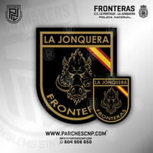 Cargar imagen en el visor de la galería, EMBLEMA UNIDAD EXTRANJERÍA Y DOCUMENTACIÓN DE LA JONQUERA