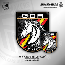 Cargar imagen en el visor de la galería, PARCHE DE BRAZO DEL G.O.R. DE ARGANZUELA (MADRID)