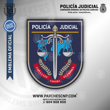 Cargar imagen en el visor de la galería, EMBLEMA OFICIAL POLICIA JUDICIAL
