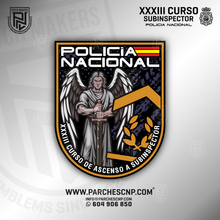 Cargar imagen en el visor de la galería, EMBLEMA CONMEMORATIVO PROMOCIÓN XXXIII DE SUBINSPECTORES POLICÍA NACIONAL