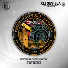 Cargar imagen en el visor de la galería, EMBLEMA PROVINCIA DE SEVILLA PROMOCIÓN XLI E.B. POLICÍA NACIONAL