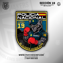 Cargar imagen en el visor de la galería, EMBLEMA SECCIÓN 19 PROMOCIÓN XLI - E.B. POLICÍA NACIONAL 2025-26