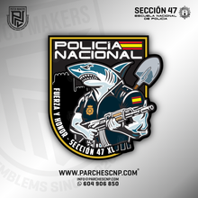 Cargar imagen en el visor de la galería, EMBLEMA CONMEMORATIVO SECCIÓN 47 P.N. E.B. PROMOCIÓN XL