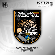 Cargar imagen en el visor de la galería, EMBLEMA DE BRAZO UNIDAD EXTRANJERÍA Y DOCUMENTACIÓN DE PORTBOU (RESTYLIN)