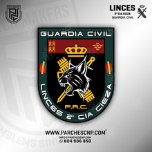 Cargar imagen en el visor de la galería, EMBLEMA GUARDIA CIVIL 2ª CÍA CIEZA