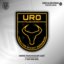 Cargar imagen en el visor de la galería, EMBLEMA POLICIA LOCAL DE ALGECIRAS - URO