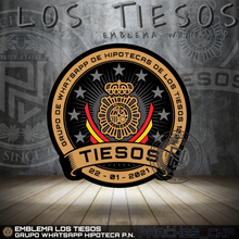 Cargar imagen en el visor de la galería, EMBLEMA CONMEMORATIVO LOS TIESOS - GRUPO DE WHATSAPP HIPOTECAS