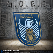 Cargar imagen en el visor de la galería, EMBLEMA OFICIAL GRUPOS OPERATIVOS ESPECIALES DE SEGURIDAD (G.O.E.S.)