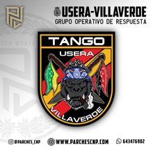 Cargar imagen en el visor de la galería, PARCHE DE BRAZO G.O.R. DE USERA VILLAVERDE - TANGO