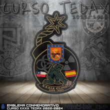 Cargar imagen en el visor de la galería, EMBLEMA CONMEMORATIVO DEL XXXIX CURSO TEDAX AÑO 2022-2024