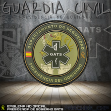 Cargar imagen en el visor de la galería, EMBLEMA GUARDIA CIVIL - PRESIDENCIA DE GOBIERNO - GATS
