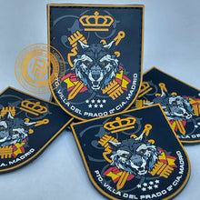 Cargar imagen en el visor de la galería, EMBLEMA DE BRAZO DEL PUESTO DE VILLA DEL PRADO 2ª CIA - MADRID