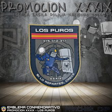 Cargar imagen en el visor de la galería, EMBLEMA CONMEMORATIVO LOS PUROS P.N. E.B. PROMOCIÓN XXXIX