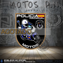 Cargar imagen en el visor de la galería, EMBLEMA AUTOMOCIÓN - MOTOS POLICÍA NACIONAL