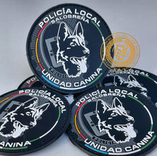 Cargar imagen en el visor de la galería, EMBLEMA DE LA POLICÍA LOCAL DE SALOBREÑA UNIDAD CANINA K9