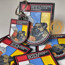 Cargar imagen en el visor de la galería, EMBLEMA CONMEMORATIVO PROMOCIÓN IV POLICÍA CANARIA