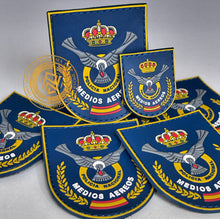 Cargar imagen en el visor de la galería, EMBLEMA DE SERVICIOS DE MEDIOS AÉREOS DE LA POLICÍA NACIONAL