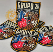 Cargar imagen en el visor de la galería, EMBLEMA BRIGADA PROVINCIAL EXTRANJERÍA Y FRONTERAS - GRUPO VII - MADRID