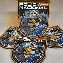 Cargar imagen en el visor de la galería, EMBLEMA FANTASÍA UNIDAD DE INTERVENCIÓN POLICIAL JJ.OO PARÍS 2024 POLICÍA NACIONAL