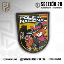 Cargar imagen en el visor de la galería, EMBLEMA CONMEMORATIVO SECCIÓN 28 P.N. E.B. PROMOCIÓN XL