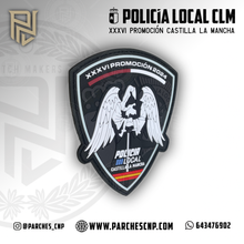 Cargar imagen en el visor de la galería, EMBLEMA CONMEMORATIVO PROMOCIÓN XXXVI - 2024 POLICÍA LOCAL DE TOLEDO
