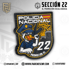 Cargar imagen en el visor de la galería, EMBLEMA CONMEMORATIVO SECCIÓN 22 P.N. E.B. PROMOCIÓN XL