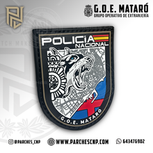 Cargar imagen en el visor de la galería, PARCHE DE BRAZO DEL G.O.E. DE MATARÓ