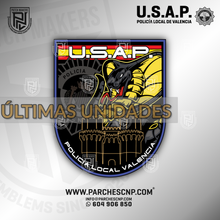 Cargar imagen en el visor de la galería, EMBLEMA POLICIA LOCAL DE VALENCIA - U.S.A.P.