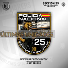 Cargar imagen en el visor de la galería, EMBLEMA SECCIÓN 25 PROMOCIÓN XLI - E.B. POLICÍA NACIONAL 2025-26