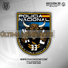 Cargar imagen en el visor de la galería, EMBLEMA CONMEMORATIVO SECCIÓN 33 P.N. E.B. PROMOCIÓN XL