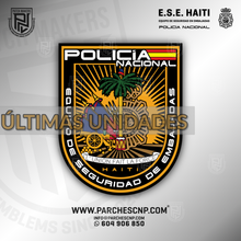 Cargar imagen en el visor de la galería, EMBLEMA DE BRAZO EQUIPO DE SEGURIDAD EMBAJADA DE HAITÍ