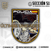 Cargar imagen en el visor de la galería, EMBLEMA CONMEMORATIVO SECCIÓN 51 P.N. E.B. PROMOCIÓN XL