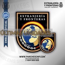 Cargar imagen en el visor de la galería, EMBLEMA OFICIAL DE EXTRANJERÍA Y FRONTERAS POLICÍA NACIONAL