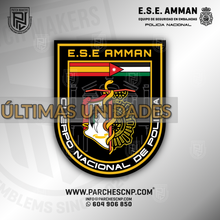 Cargar imagen en el visor de la galería, EMBLEMA EQUIPO DE SEGURIDAD EMBAJADA DE AMMAN - JORDANIA