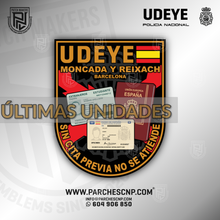 Cargar imagen en el visor de la galería, EMBLEMA UDEYE - UNIDAD DE DOCUMENTACION Y EXTRANJERÍA