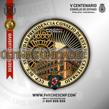 Cargar imagen en el visor de la galería, EMBLEMA ANIVERSARIO V CENTENARIO CONSEJO DE ESTADO (1525-2025)