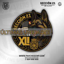 Cargar imagen en el visor de la galería, EMBLEMA SECCIÓN 21 PROMOCIÓN XLI - E.B. POLICÍA NACIONAL 2025-26
