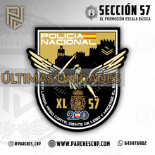 Cargar imagen en el visor de la galería, EMBLEMA CONMEMORATIVO SECCIÓN 57 P.N. E.B. PROMOCIÓN XL